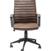 KARE Design Meubles>Chaise de bureau pivotante Labora marron