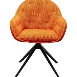 KARE Design Meubles>Chaise pivotante Carlito Mesh orange