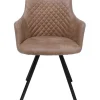 KARE Design Meubles>Chaise pivotante Coco marron