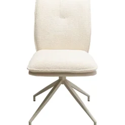 KARE Design Meubles>Chaise pivotante Hilla blanc