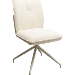 KARE Design Meubles>Chaise pivotante Hilla blanc