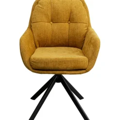 KARE Design Meubles>Chaise pivotante Molly jaune