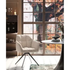 KARE Design Meubles>Chaise pivotante Thinktank Beige