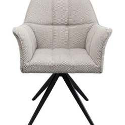 KARE Design Meubles>Chaise pivotante Thinktank gris