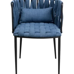 KARE Design Meubles>Chaise Saluti bleu