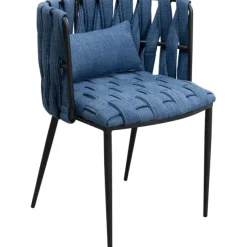 KARE Design Meubles>Chaise Saluti bleu