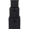 KARE Design Meubles>Coffre Voyage noir (3/parts)