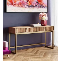 KARE Design Meubles>Console Concertina nature 136x40cm