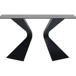 KARE Design Meubles>Console Gloria noit céramique 140x81cm