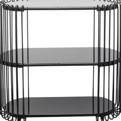 KARE Design Meubles>Console Wire noir 81x78cm