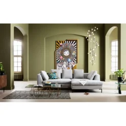 KARE Design Accessoires>Coupe décorative Flower Bloom crème-doré Ø25cm