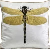 KARE Design Accessoires>Coussin Glitter Dragonfly blanc 40x40cm