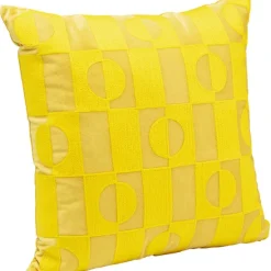 KARE Design Accessoires>Coussin Phase jaune 45x45cm