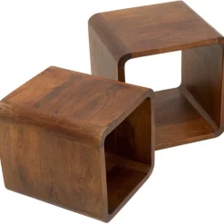 KARE Design Meubles>Cubes carrés Authentico (set de 2)