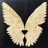KARE Design Accessoires>Décoration murale Wings doré Black 120x120cm