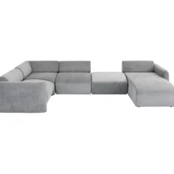 KARE Design Meubles>Ensemble de canapés 2 Lucca gris droite 328cm