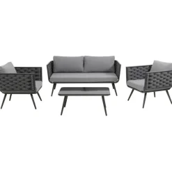 KARE Design Meubles>Ensemble de sièges Rimini anthracite (4-pcs.)