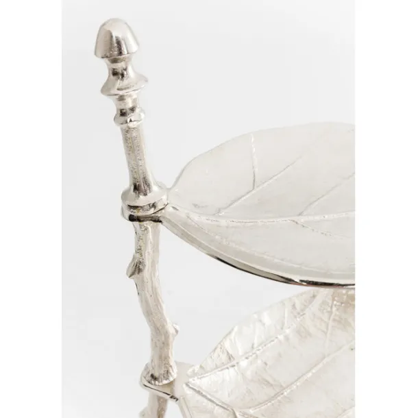 KARE Design Accessoires>Etagère décorative Leaf argent 45cm