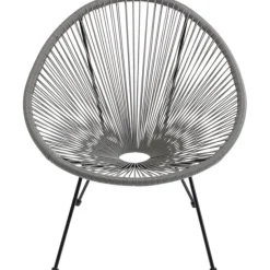 KARE Design Meubles>Fauteuil Acapulco gris