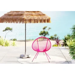 KARE Design Meubles>Fauteuil Acapulco Mono fuchsia