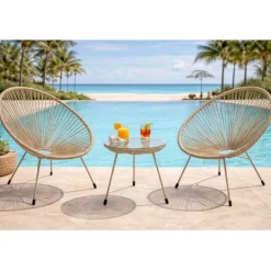 KARE Design Meubles>Fauteuil Acapulco Mono greige
