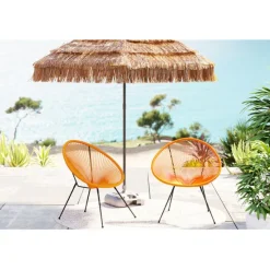 KARE Design Meubles>Fauteuil Acapulco orange (set de 2)