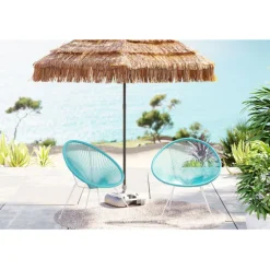KARE Design Meubles>Fauteuil Acapulco turquoise (set de 2)