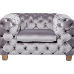 KARE Design Meubles>Fauteuil Desire gris argenté