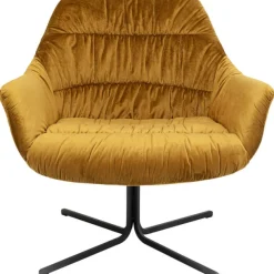 KARE Design Meubles>Fauteuil pivotant Bristol jaune