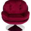 KARE Design Meubles>Fauteuil pivotant Cosy berry