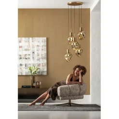 KARE Design Meubles>Fauteuil pivotant Janno beige