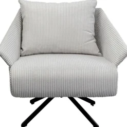 KARE Design Meubles>Fauteuil pivotant Milo beige