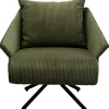 KARE Design Meubles>Fauteuil pivotant Milo vert