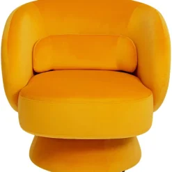 KARE Design Meubles>Fauteuil pivotant Orion jaune