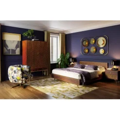 KARE Design Meubles>Fauteuil pivotant Peony Flower jaune