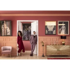 KARE Design Meubles>Fauteuil Sandwich mauve