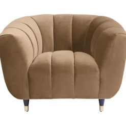KARE Design Meubles>Fauteuil Spectra velours marron