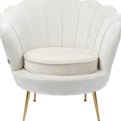 KARE Design Meubles>Fauteuil Water Lily doré-beige