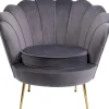 KARE Design Meubles>Fauteuil Water Lily doré-gris