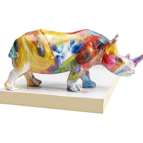 KARE Design Accessoires>Figurine décorative Colored Rhino 17cm