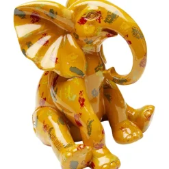 KARE Design Accessoires>Figurine décorative Elephant Dots jaune 18cm