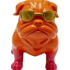 KARE Design Accessoires>Figurine décorative Fashion Dog orange 17cm