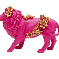 KARE Design Accessoires>Figurine décorative Flower Lion fuchsia 19cm