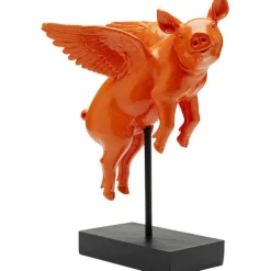 KARE Design Accessoires>Figurine décorative Flying Pig Orange 29cm