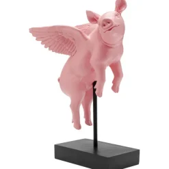 KARE Design Accessoires>Figurine décorative Flying Pig Rose 29cm