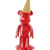 KARE Design Accessoires>Figurine décorative Gelato Bear rouge 40cm