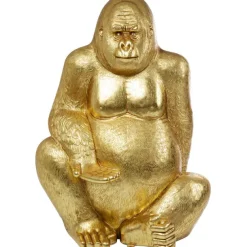 KARE Design Accessoires>Figurine décorative Gorilla doré XL180