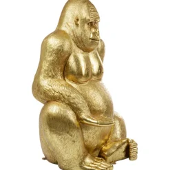 KARE Design Accessoires>Figurine décorative Gorilla doré XL180