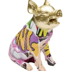 KARE Design Accessoires>Figurine décorative Graffiti Pig 20cm