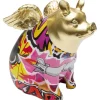 KARE Design Accessoires>Figurine décorative Graffiti Flying Pig 16cm